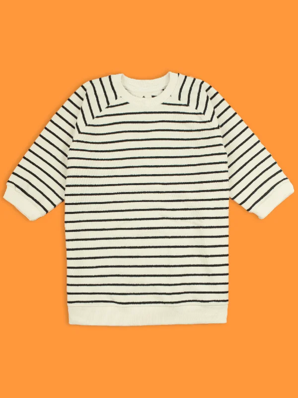 WOMEN'S STRIPER SWEATSHIRT Relaxed Sweatshirt Look