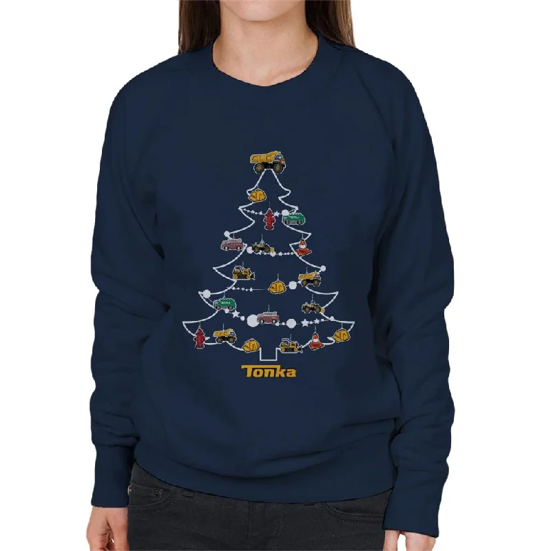 Tonka Christmas Tree Women's Sweatshirt All-season Hoodie Sweatshirt