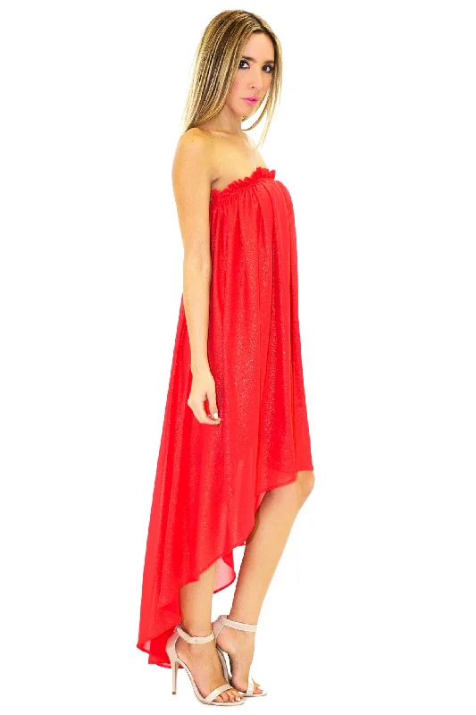 Penelope Sparkle High-Low Dress Vacation unclassified dresses