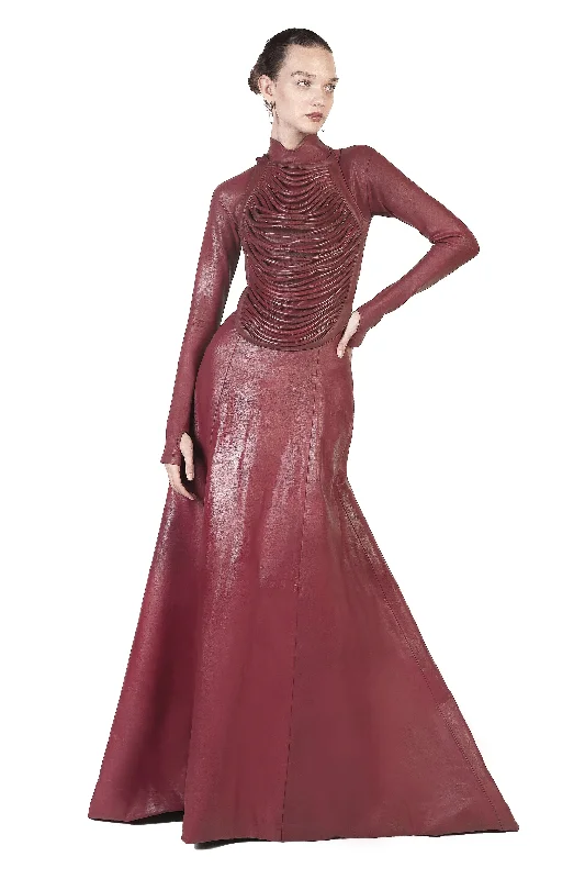 LIMNIC TOP RED-WAXED Petite unclassified dresses