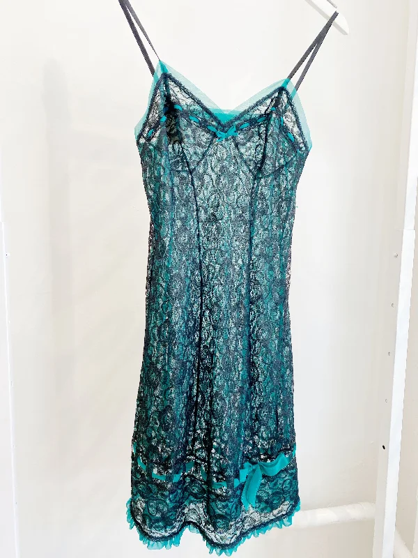 Lace Slip Dress Velvet unclassified dresses