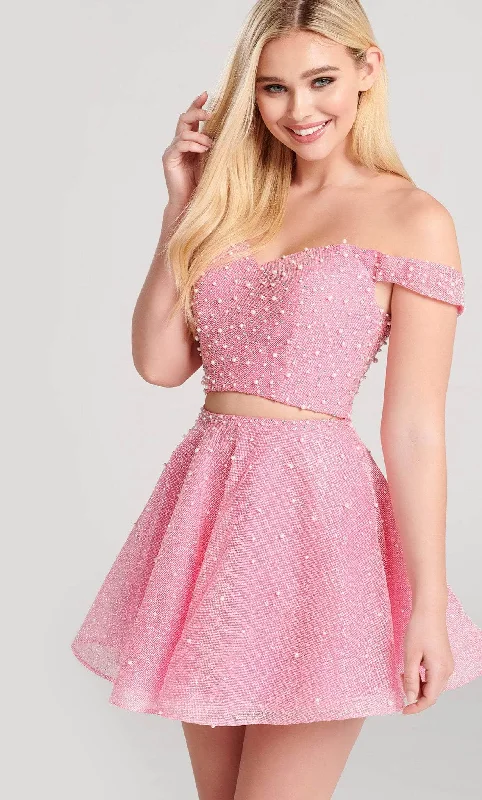 Ellie Wilde EW22061S - Off-Shoulder Dress Backless unclassified dresses