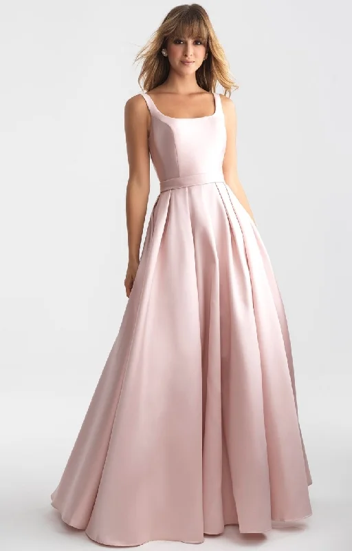 Madison James Sleeveless Ribbon Accented Plunging Back Ballgown 18-735 - 1 pc Blush In Size 08 Available Breathable unclassified dresses Madison James Sleeveless Ribbon Accented Plunging Back Ballgown 18-735 - 1 pc Blush In Size 08 Available Breathable unclassified dresses