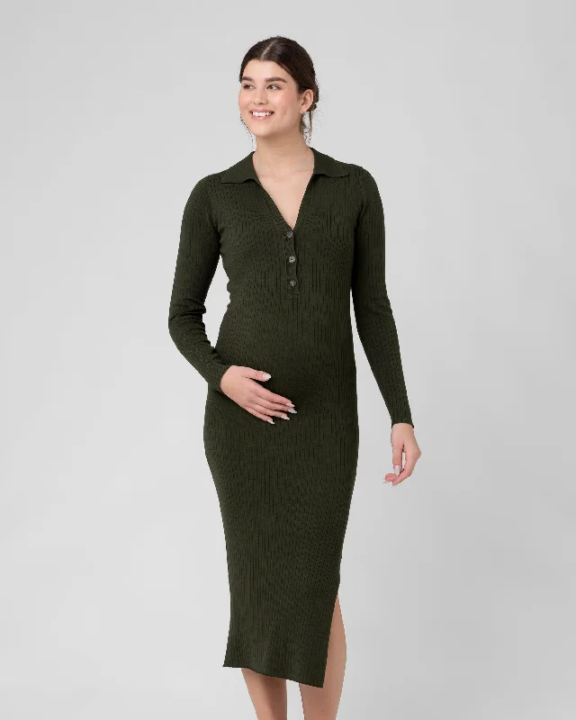 Sammy Knit Polo Dress  Ivy Vacation unclassified dresses