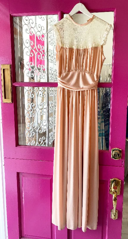 Lace Prairie Vintage Dress Satin unclassified dresses