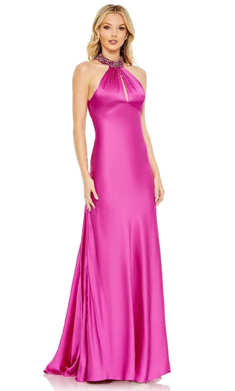 Mac Duggal 70252 -High Halter Evening Gown Unique unclassified dresses
