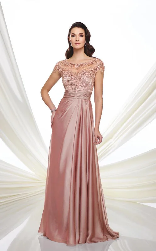Mon Cheri - 216968 Two Tone Chiffon A-line Dress - 1 pc Rose In Size 6 Available Winter unclassified dresses Mon Cheri - 216968 Two Tone Chiffon A-line Dress - 1 pc Rose In Size 6 Available Winter unclassified dresses