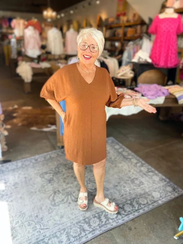 Ivy Jane Mocha Dolman Sleeve Dress Sexy unclassified dresses