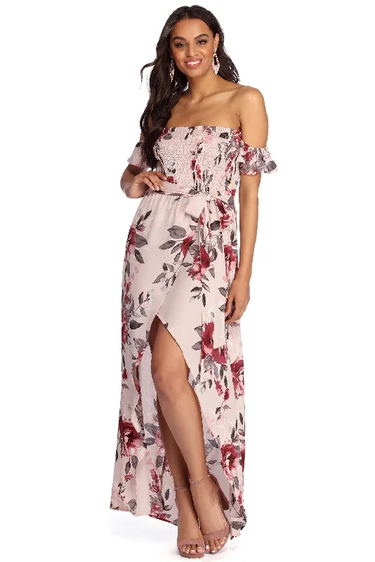 Floral To The Maxi Dress Casual unclassified dresses