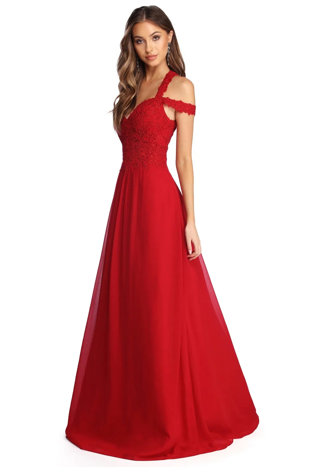 Cleo Formal Off The Shoulder Dress Preppy unclassified dresses